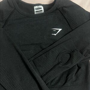 Gymshark Charcoal Long Sleeve Tee